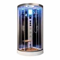 Vidalux Essence 800 Steam Shower Pod - 800 x 800mm