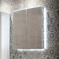 HIB Ether 80 Illuminated LED Bathroom Cabinet - 800mm