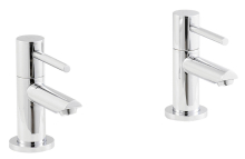 Nuie Series 2 Chrome Basin Pillar Taps Clearance