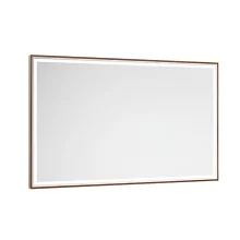 Abacus Line 1200 x 600 Bronze Framed LED Mirror