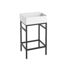 Abacus Concept Noir 500mm Basin & Black Washstand