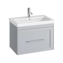 Abacus Concepts Shaker Wall Hung Vanity Unit 600mm - Stone Grey