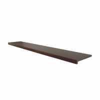 Wenge Bathroom Shelf - 1800 x 320mm - Abacus