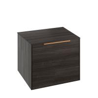 Forest 510mm Wall Hung Unit Inc. Basin - Seville Oak