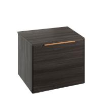 Abacus S3 Linea Concepts Wall Hung Vanity Unit 550mm - Halifax Oak