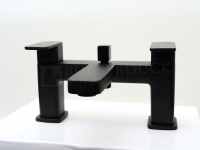 Fife Black Bath Filler Tap - Highlife Bathrooms