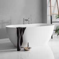 Clearwater Vigore 1700 x 750mm Natural Stone Freestanding Bath