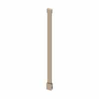 Abacus Wetroom Glass Brushed Nickel Ceiling Support Arm 600mm