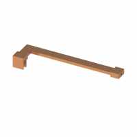 Abacus Wetroom Brushed Bronze Inline Glass Support Arm 