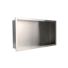 Gio Shower Niche Insert Stainless Steel 300 x 600mm