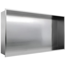 Genesis KBNS 600mm Brushed Stainless Steel Kitchen & Bathroom Niche