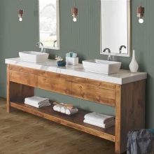 Grained Stone Green Naturepanel Slat Wall Panel