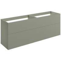 Shetland 1180mm Matt Olive Green 4 Drawer Wall Hung Vanity Unit