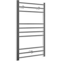 Gressingham Straight Ladder Radiator 500 x 800 x 30mm - Chrome