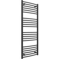 Gressingham Curved Ladder Radiator 500 x 1600 x 30mm - Anthracite