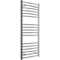 Gressingham Curved Ladder Radiator 500 x 1200 x 30mm - Chrome