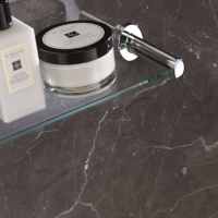 Neptune 250 - Silver Grey Marble PVC Plastic Wall Cladding - 2.6m - 4 Pack