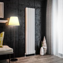 Redroom Baxx Anthracite Designer Towel Radiator, 1600 x 500mm 