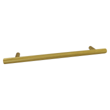 Nuie Knurled Brushed Brass 252mm Handle