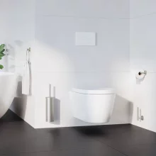 Smedbo Home Brushed Nickel Spare Toilet Roll Holder