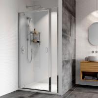 Lakes Showering spaces 1500 x 800mm Seated Shower Tray with In-Line Panel & Pivot Door