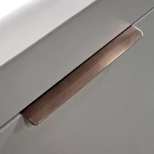 Scudo Esme Flat 200mm Gunmetal Handle