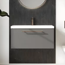 Scudo Muro 800 Dust Grey Wall Hung Vanity Unit