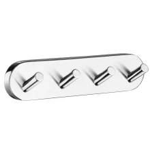 Smedbo Home Chrome Quadruple Towel Hook