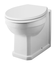 Nuie Lux Hunton Traditional Back to Wall Toilet