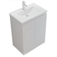 Halite 600mm White Waterproof Vanity Unit with Basin