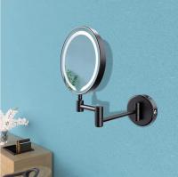 Kaiya 500mm Round Mirror - Matt Black