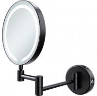 Havanna Round LED Cosmetic Mirror - Black