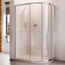 Haven6 900 x 800mm Offset Two Door Quadrant Shower Enclosure