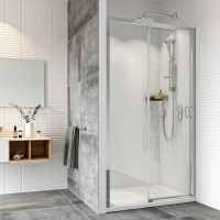 Haven8 1100mm Level Access Sliding Shower Door, Right Hand