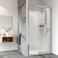 Haven8 1700mm Level Access Sliding Shower Door, Right Hand