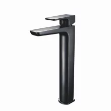 Swan Hazely PVD Coated Matt Black Tall Basin Mixer Tap