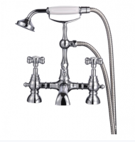 Edwardian Bath Shower Mixer Tap, Holborn London 1855