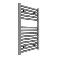 Tissino Hugo2 812 x 500mm Lusso Grey  Towel Radiator - High BTU Output