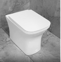 Jaquar Continental Back To Wall White Toilet With Soft Close Seat