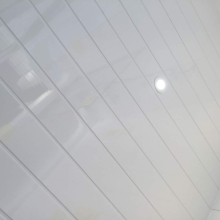 Neptune 250 White Gloss Planked - PVC Plastic Wall & Ceiling Cladding - 4m - 4 Pack