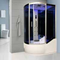 Insignia Showers INS8059 Whirlpool Bath & Steam Shower Cabin - 1700 x 900