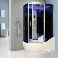 Insignia Showers INS8058 Whirlpool Bath & Steam Shower Cabin - 1500 x 900