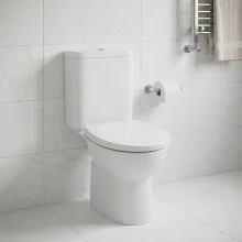 Inabox Close Coupled Rimless WC & Soft Close Seat