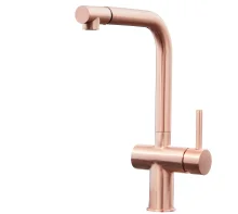 Ingleton Copper Pull Out Kitchen Mixer Tap 