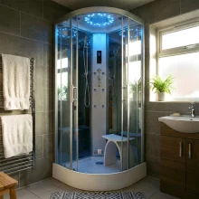 Vidalux Selsey Twin Steam Shower Pod - 1300 x 1300 x 2200
