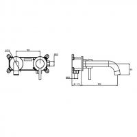 Abacus Iso Tall Mono Basin Mixer - Chrome