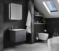 HiB Verve 80 LED Bathroom Mirror Cabinet - 52900