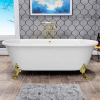 Jaquar Queens Traditional Freestanding Bath 1702mm with Chrome Legs