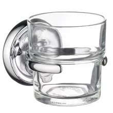 Smedbo Villa Tumbler with Chrome Holder