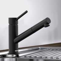 Blanco Jandora S Brushed Steel Kitchen Tap